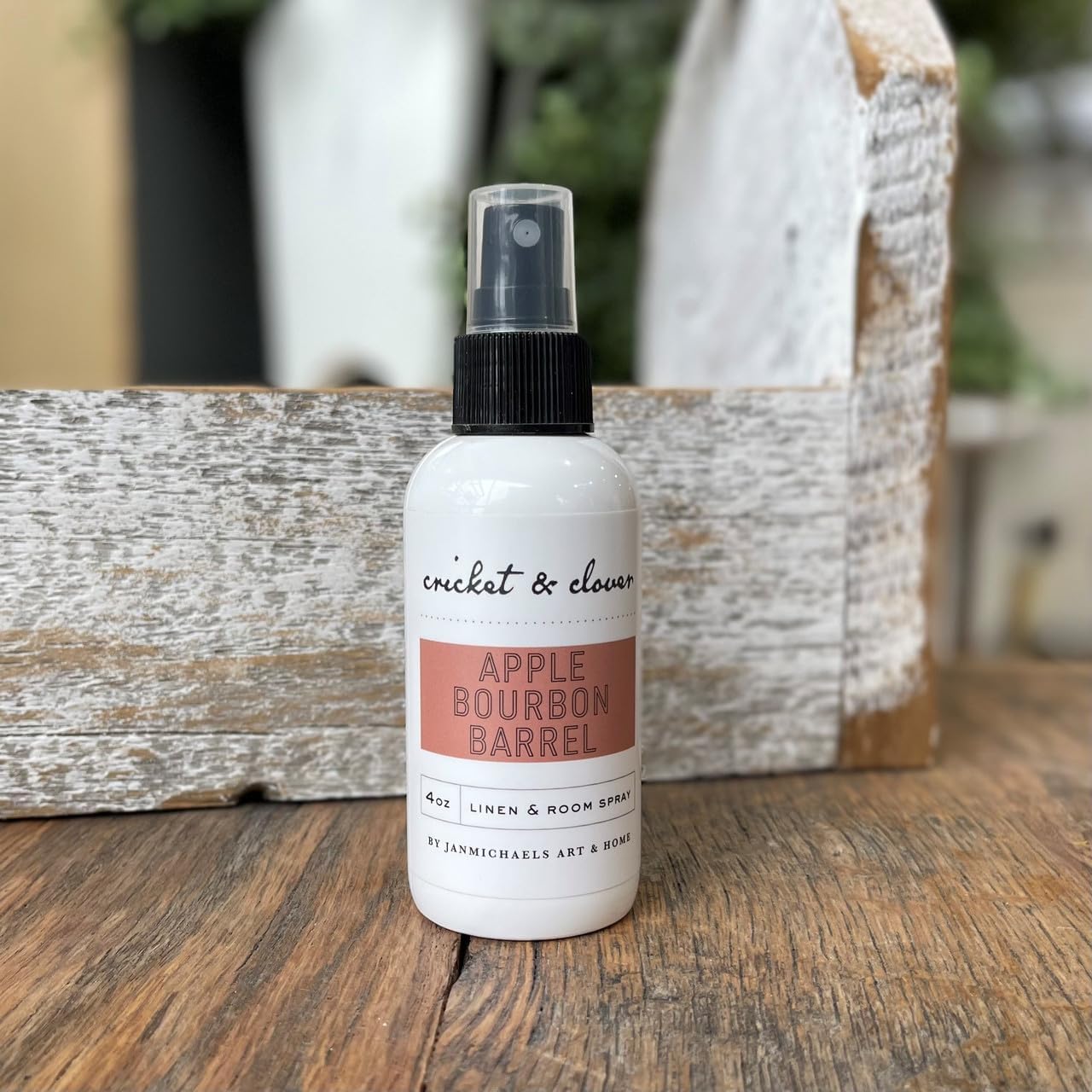 Apple Bourbon Barrel Room Spray 4 Ounce Bottle