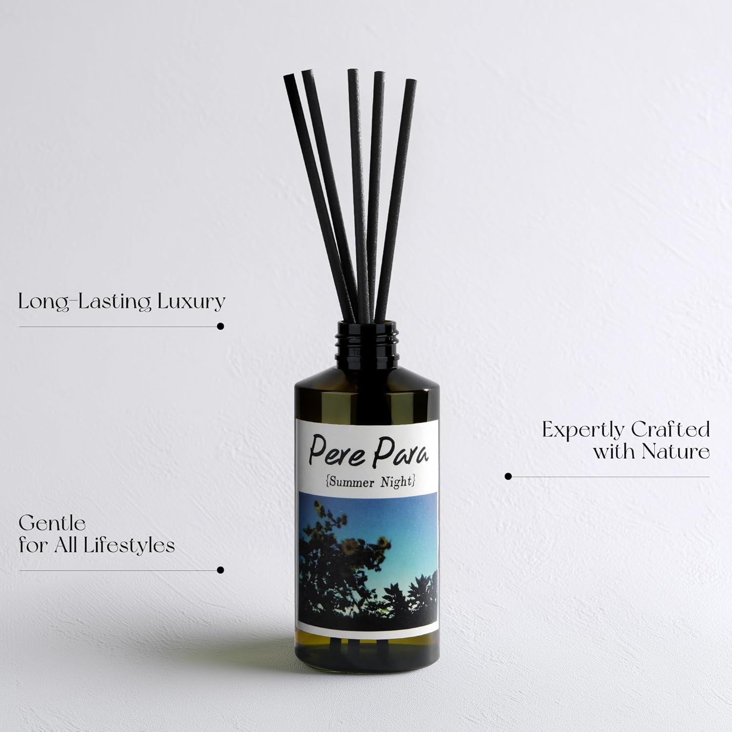 Summer Night Scent Premium Reed Diffuser Set 2 Pack