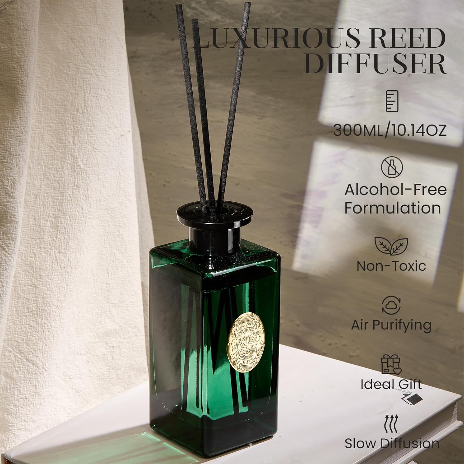 MSENSE 1014 Oz Large Reed Diffuser Set 1