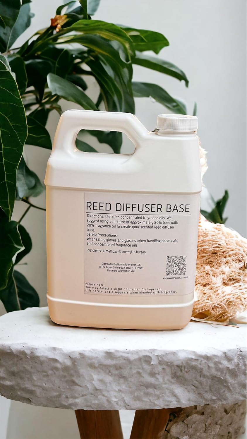 The Humanist Project Reed Diffuser Base 2LBs White
