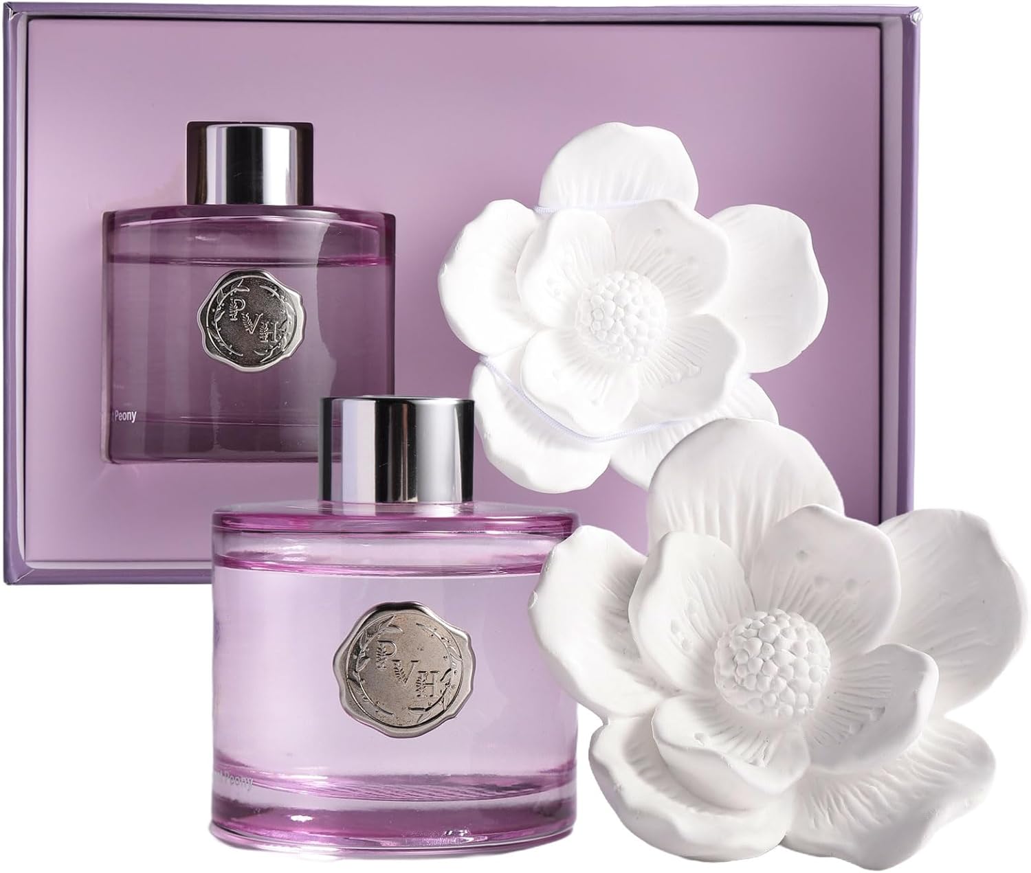 Ceramic Flower Reed Diffuser 100ml Velvet Petunia