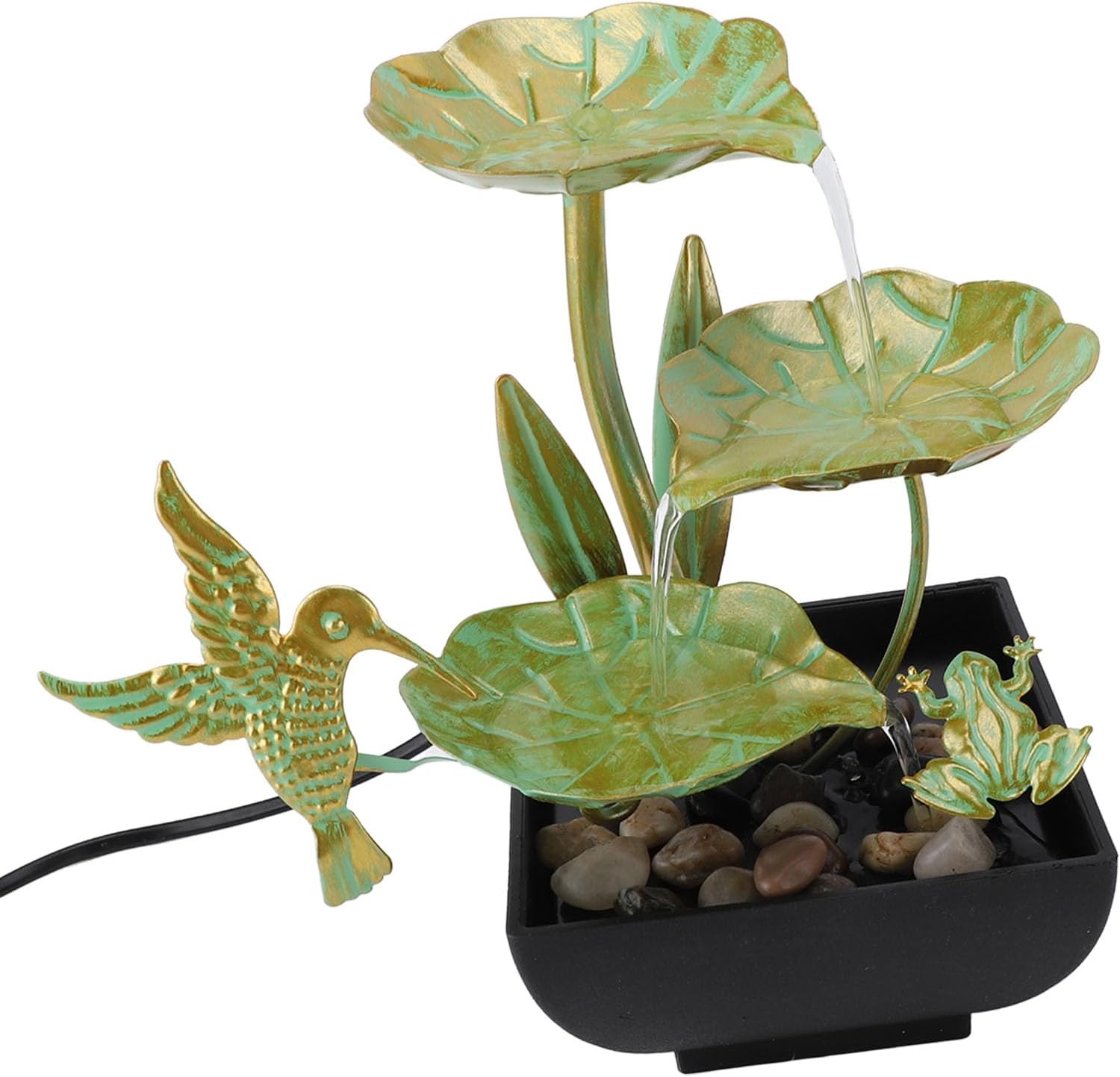 Zen Water Fountain USB Powered Desk Fountain for Office