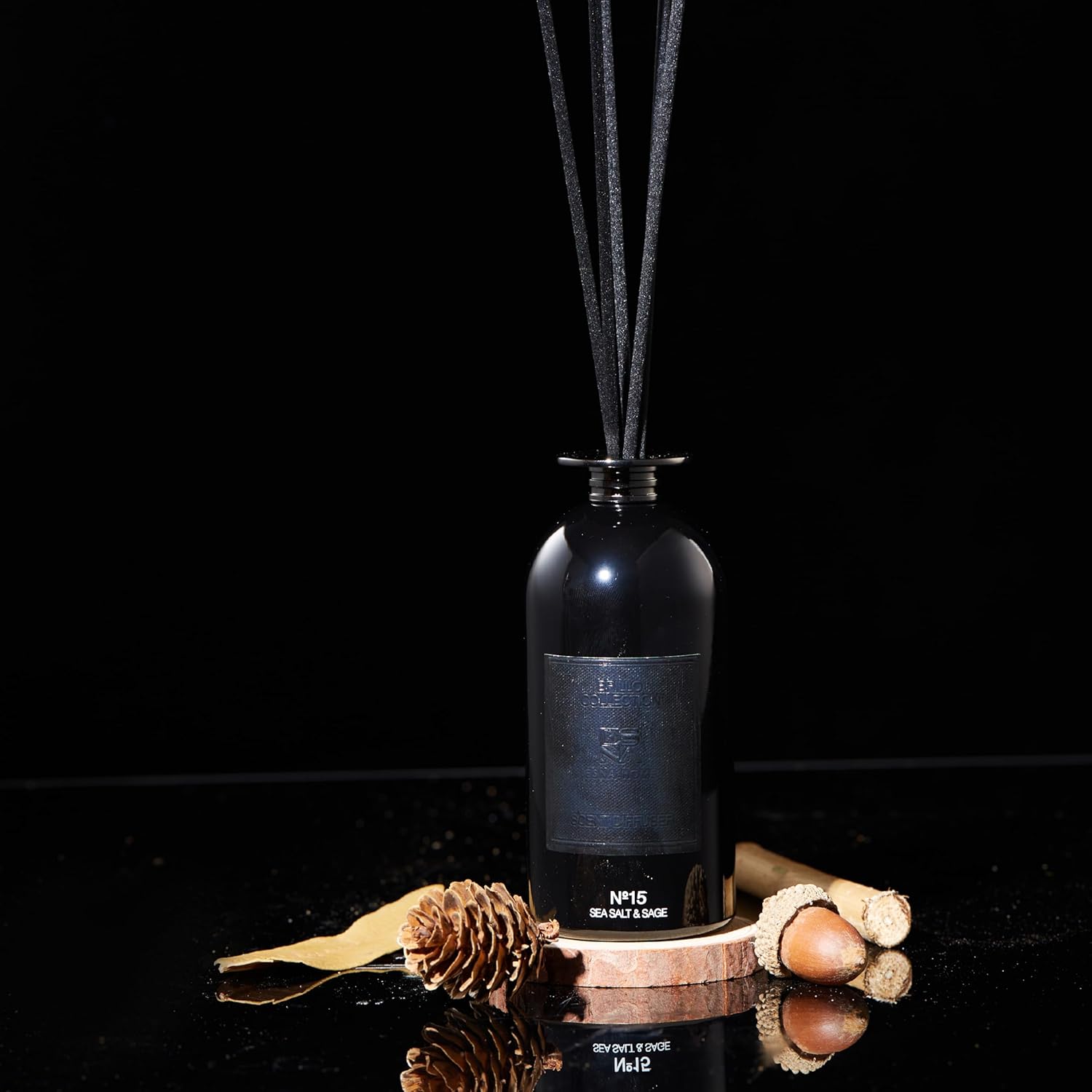 ESNA HOME Premium Reed Diffuser Set Sea Salt Sage