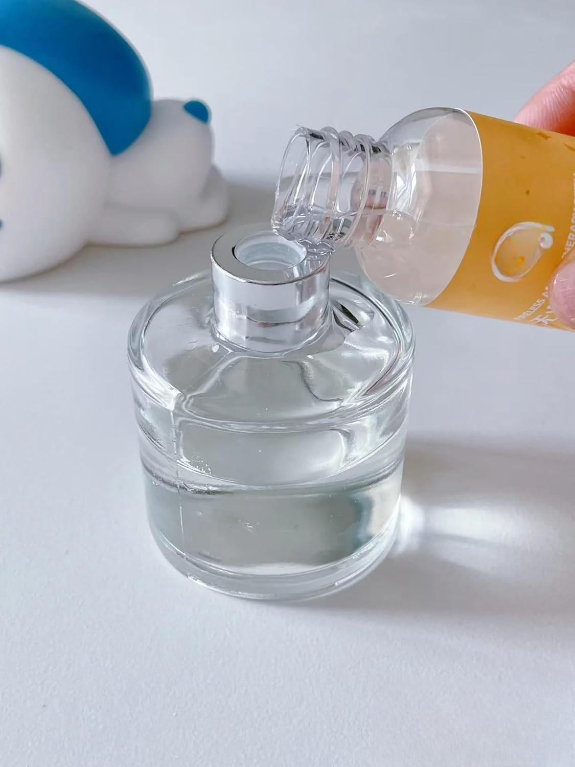 2 Reed Diffuser Bottles Empty 50ml for Home Fragrance