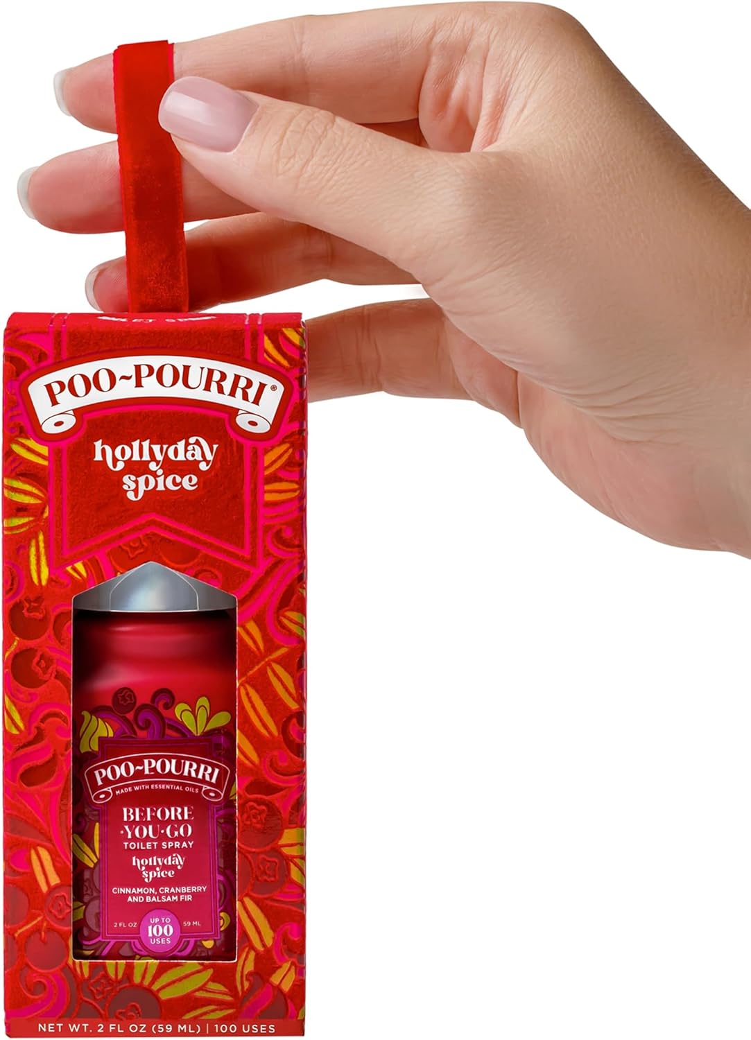 Poo-Pourri Before-You-Go Toilet Spray Holiday Spice 2 Fl Oz
