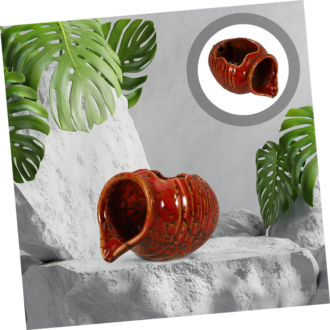 EPIGEIST Ceramic Water Fountain for Indoor Outdoor Use