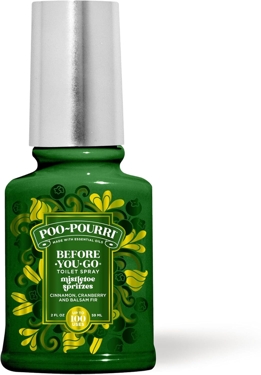 Pourri Poo-Pourri Toilet Spray 2 Fl Oz Cypress Cedar Smoked Vanilla