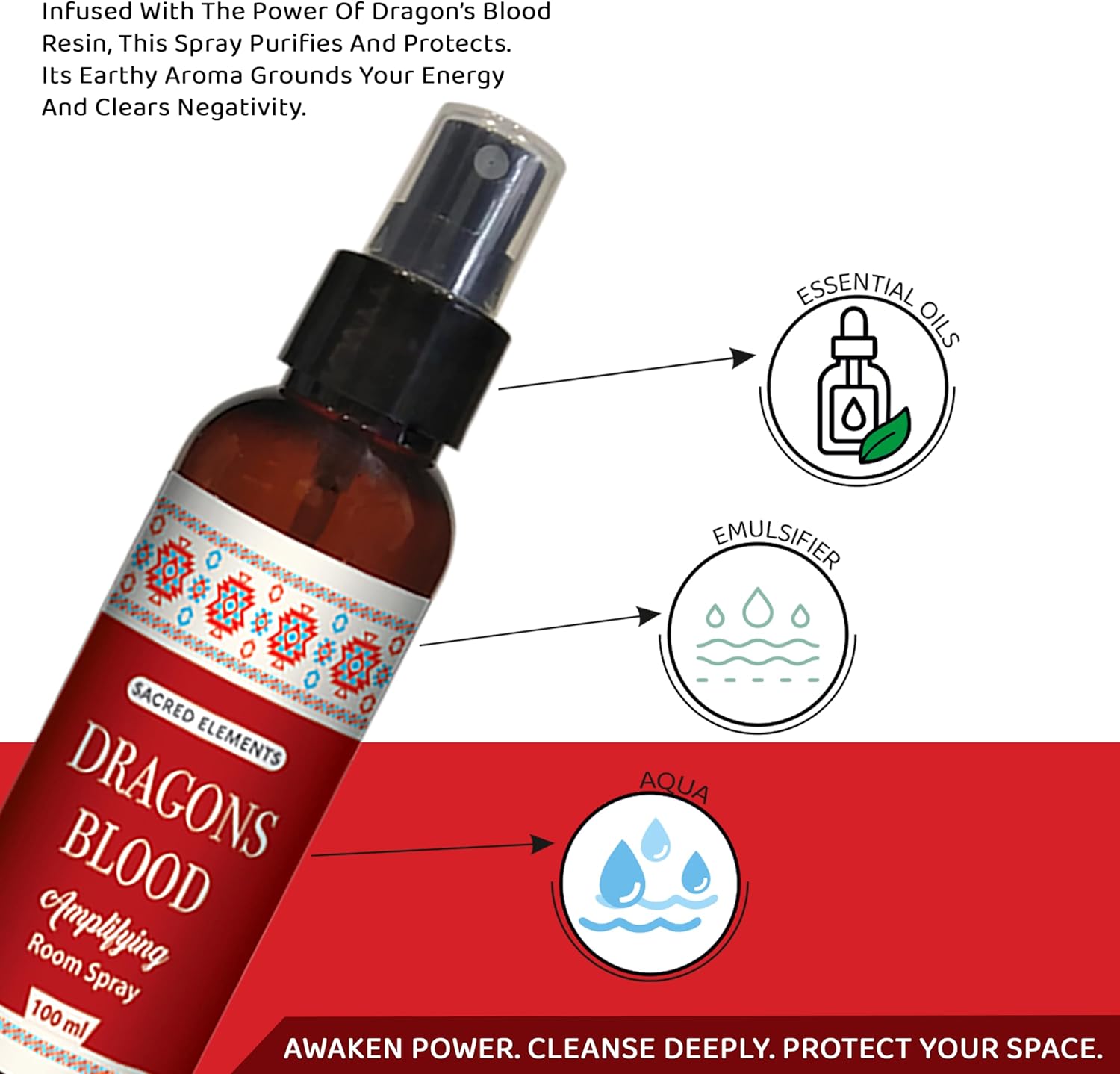 Sacred Elements Dragons Blood Spray 100ml