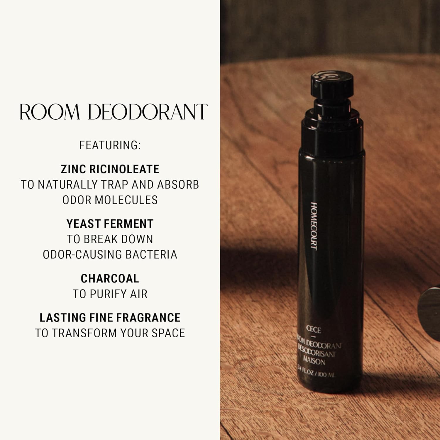 Homecourt Room Deodorant with Apple Jasmine Fragrance 34 oz