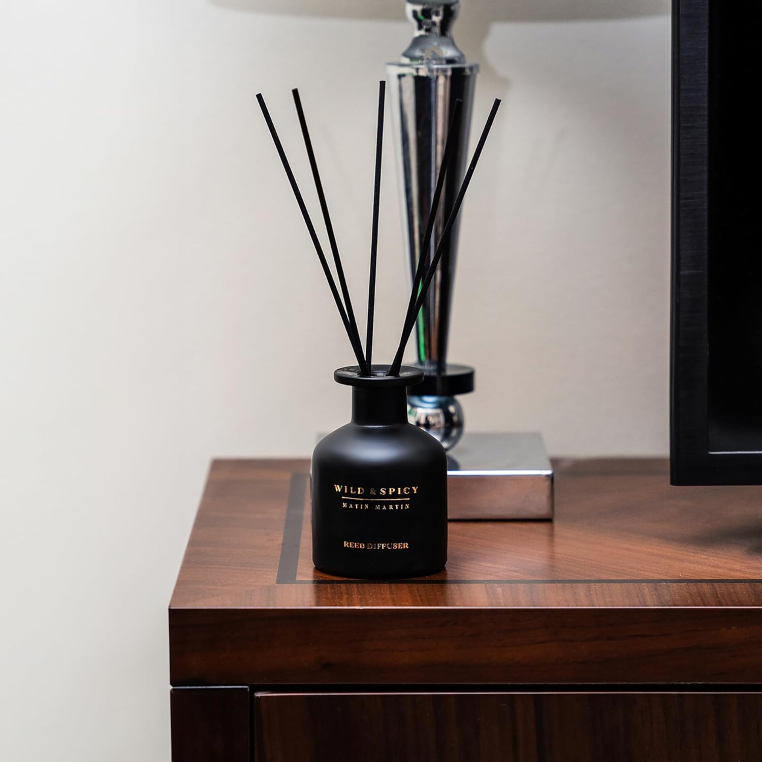 Wild and Spicy Reed Diffuser 5oz - Cardamom Amber Scent