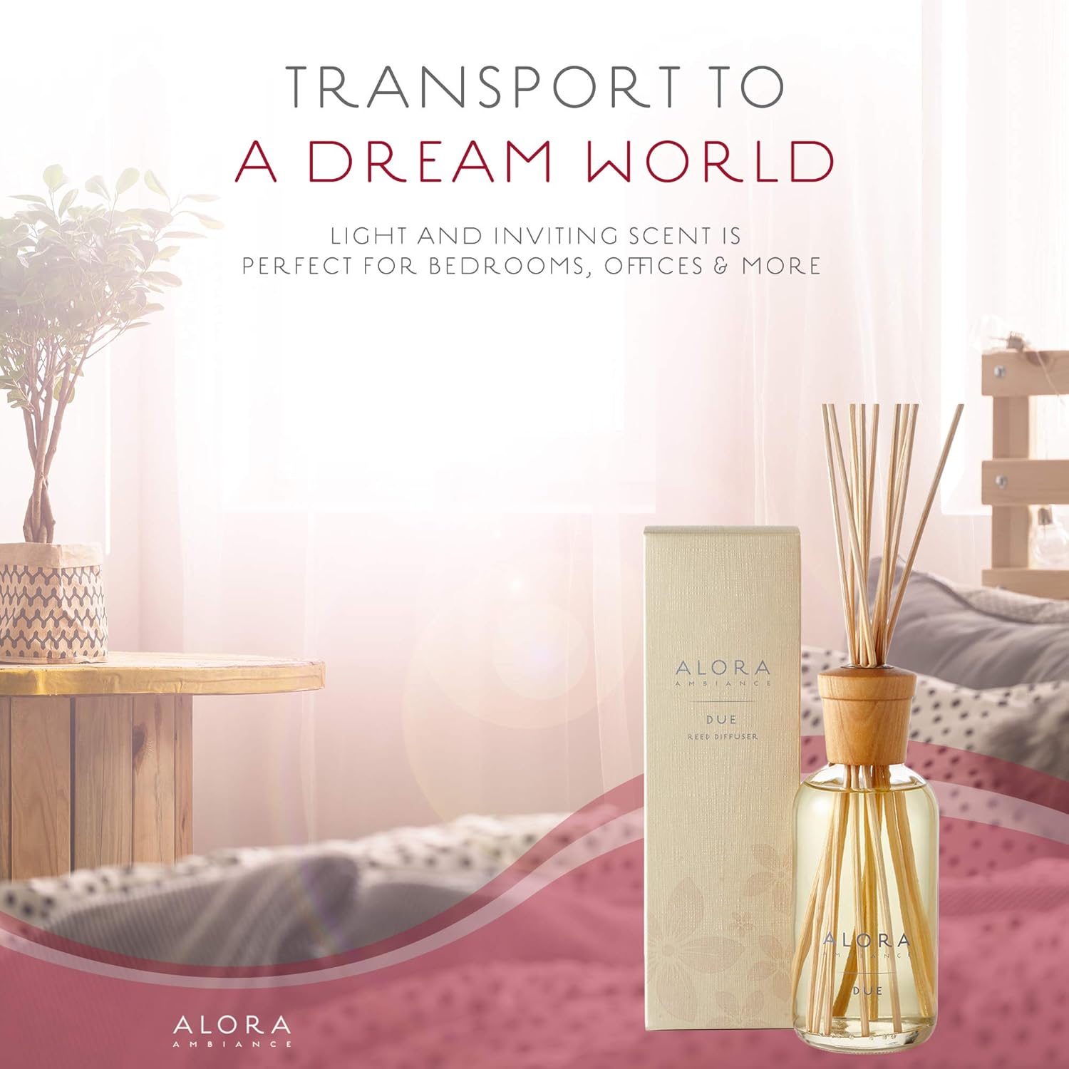 Alora Ambiance 8 oz Reed Diffuser Set