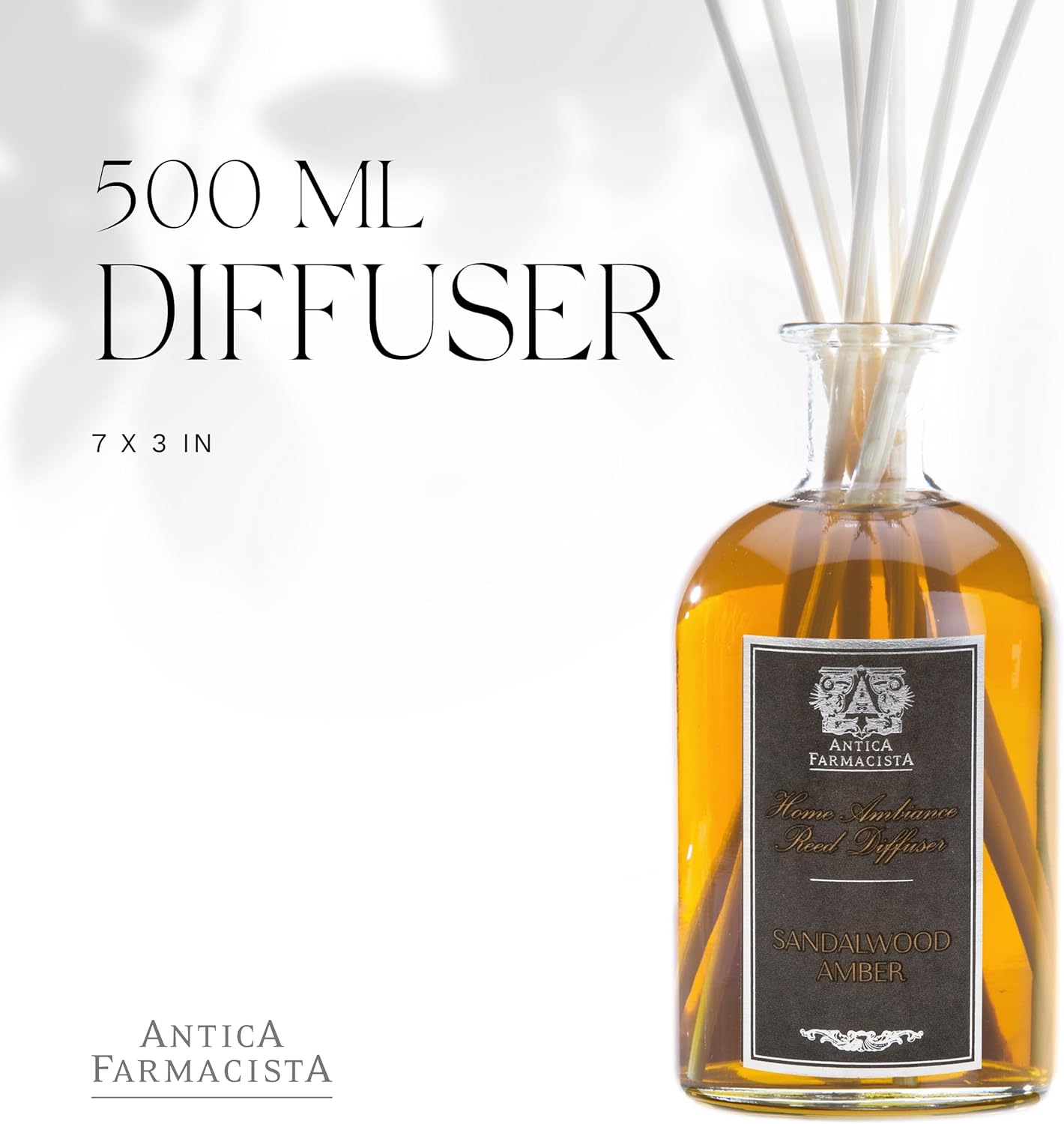 Antica Farmacista Reed Diffuser Sandalwood Amber 169 Fl Oz