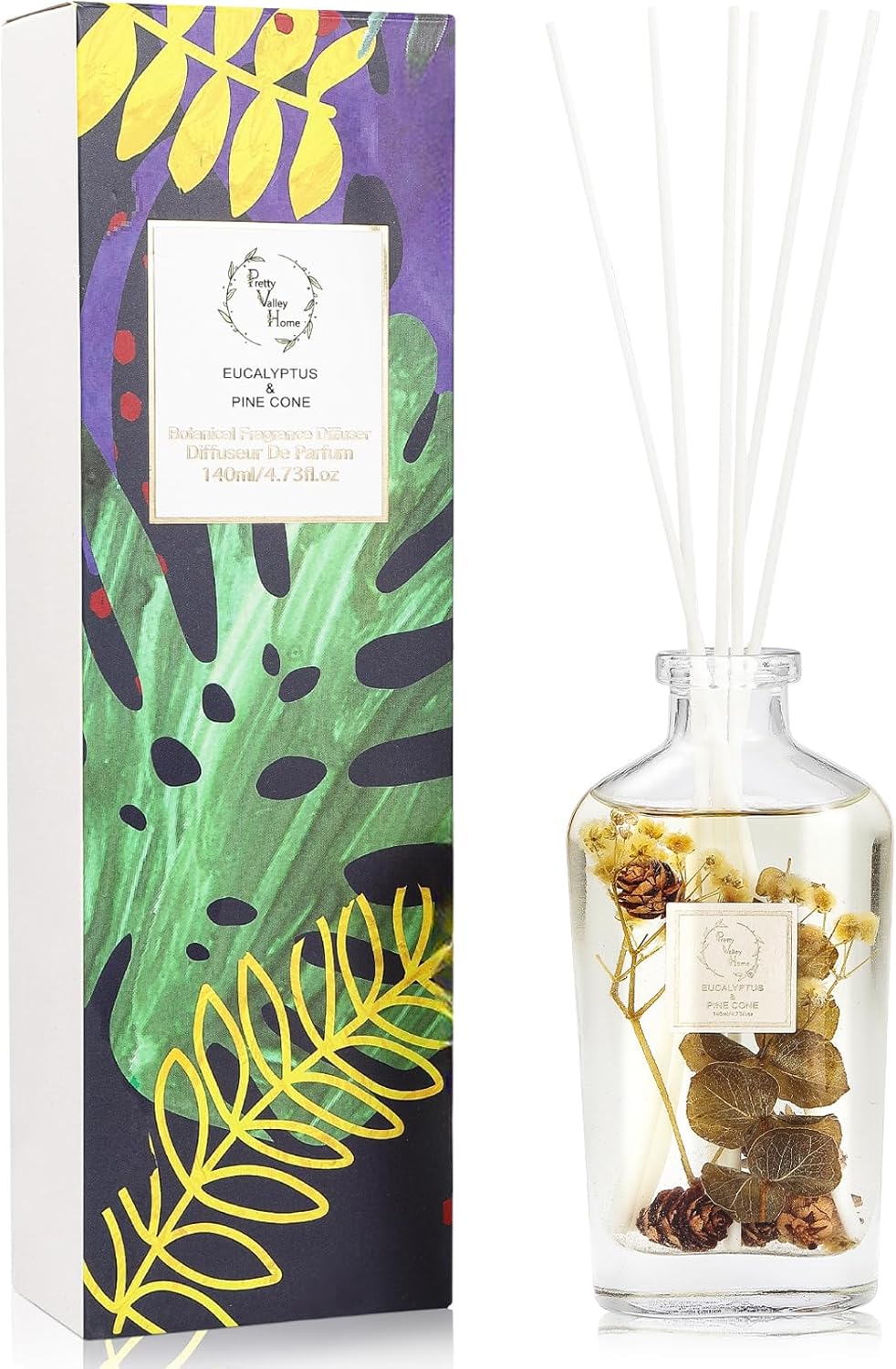 Pretty Valley Home Reed Diffuser Set 140Ml Gift Box