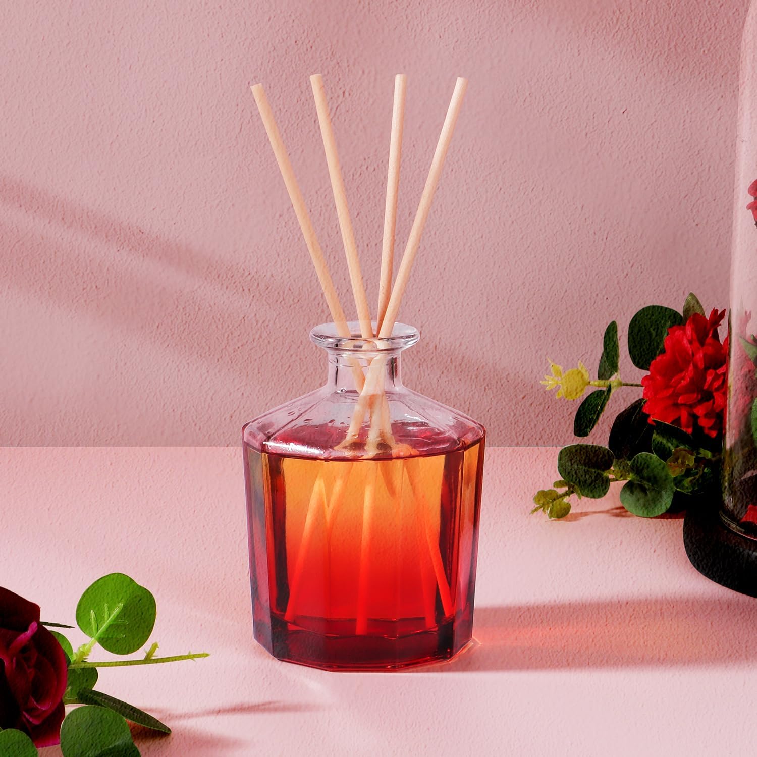 Jasmine Lily Reed Diffuser Set 85 Oz 10 Sticks for Home Rooms