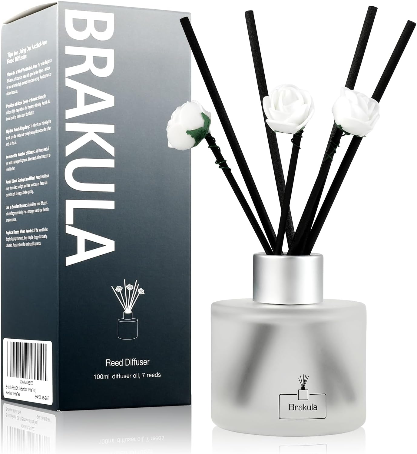 Brakula Reed Diffuser Set - Fresh Linen Scent