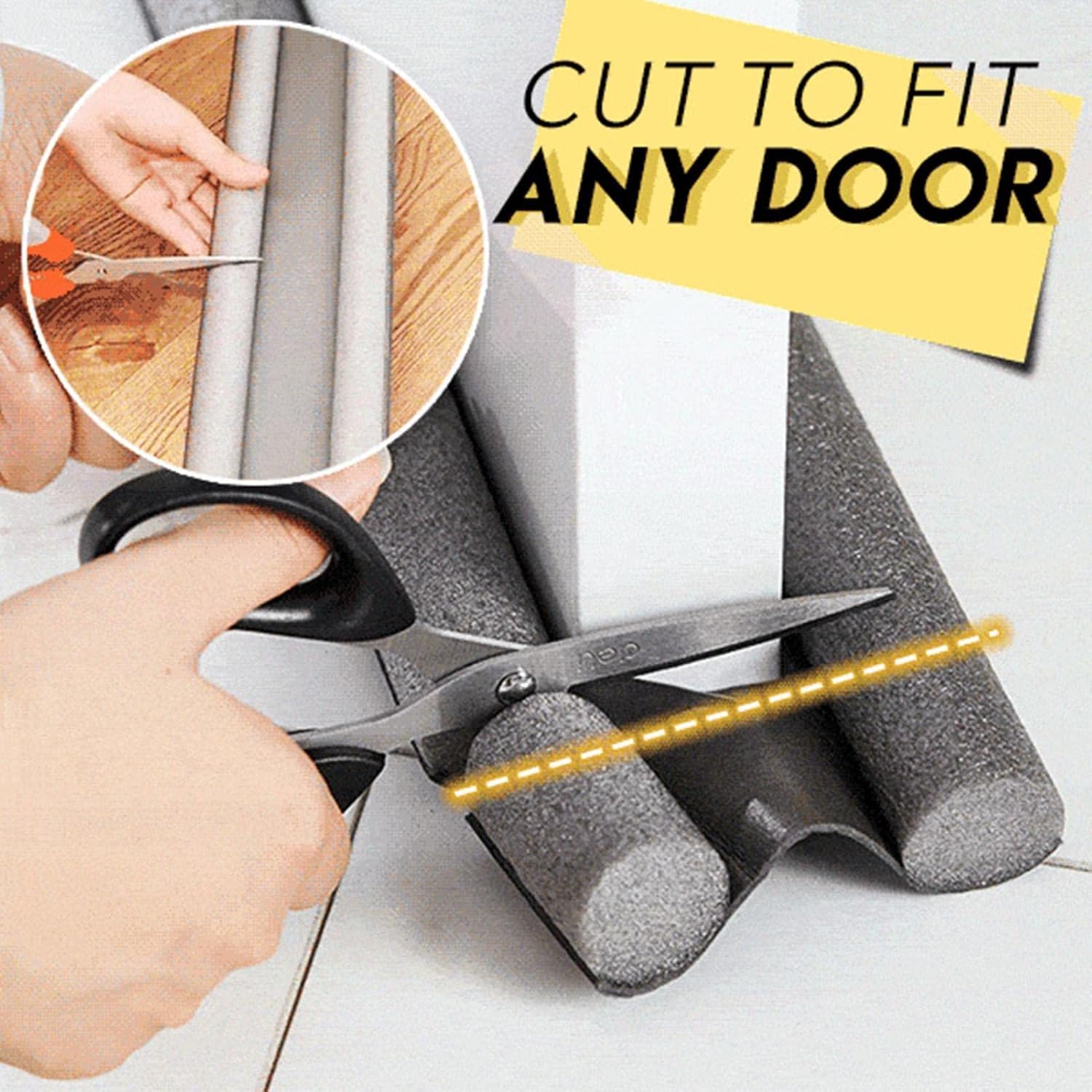 Bavokon Under Door Draft Stopper 366 Inch Foam Blocker