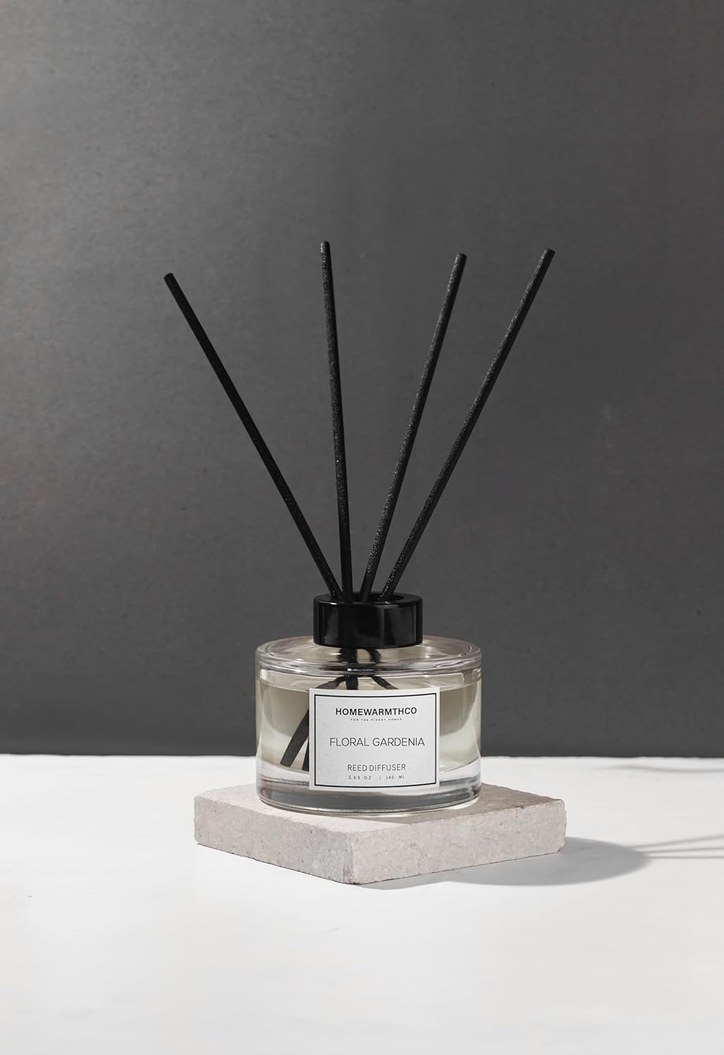 Floral Gardenia Reed Diffuser Set - Luxurious Fragrance for Home Office Bathroom