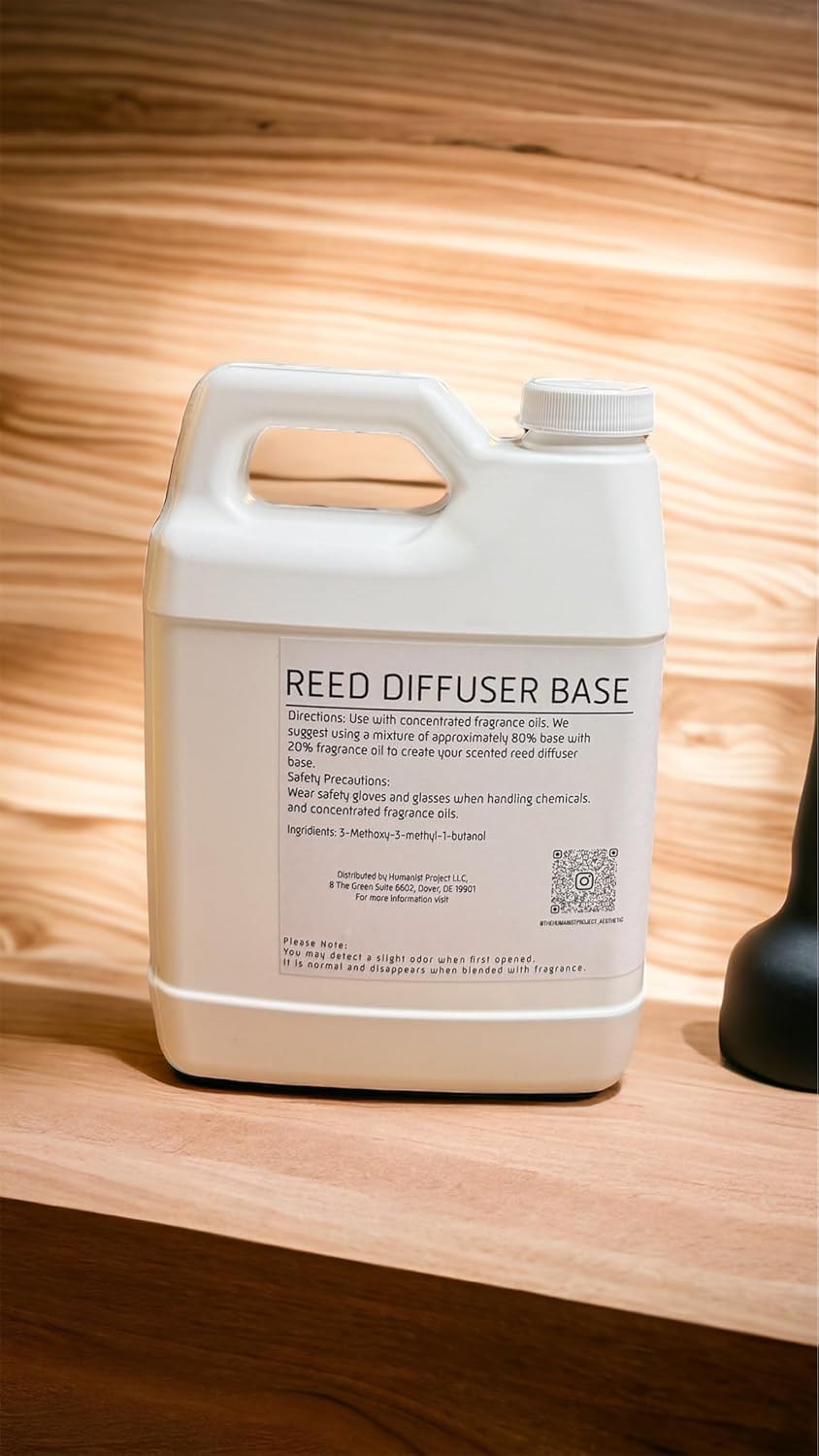 The Humanist Project Reed Diffuser Base 2LBs White