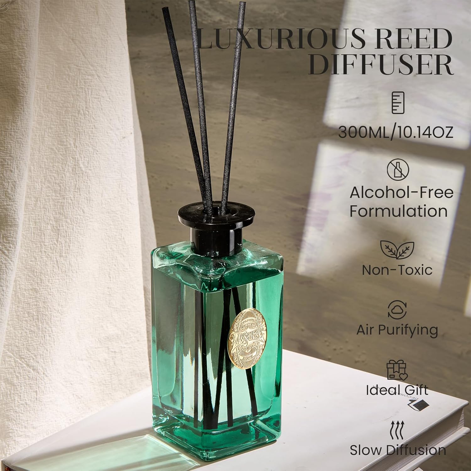 MSENSE 1014 oz Large Reed Diffuser Set 1