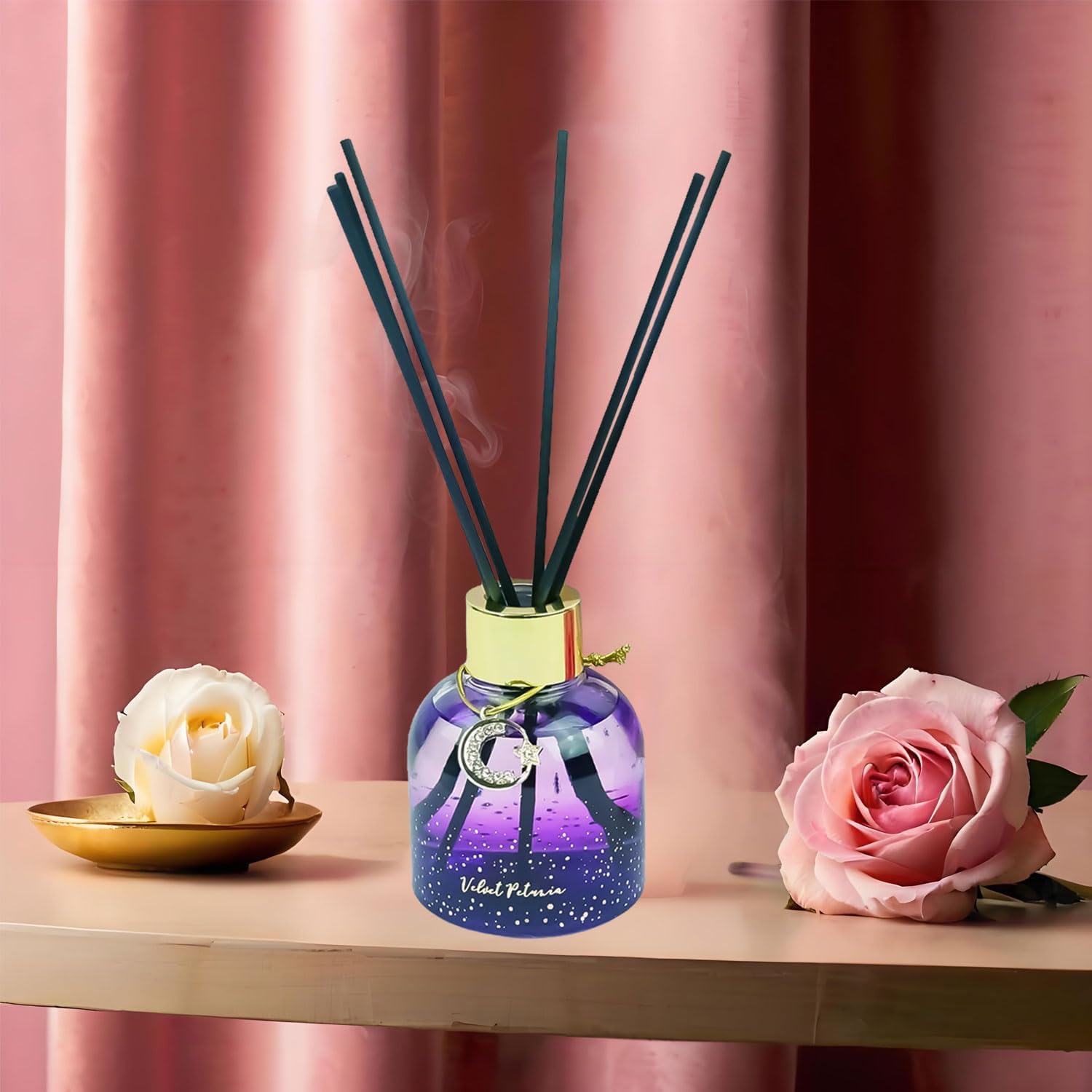 Pretty Valley Home Reed Diffuser Set Velvet Petunia 80Ml Gift Box
