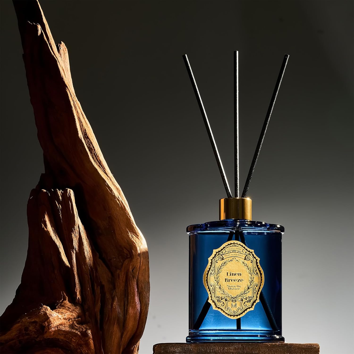 MSENSE 84 Oz Large Reed Diffuser Linen Breeze
