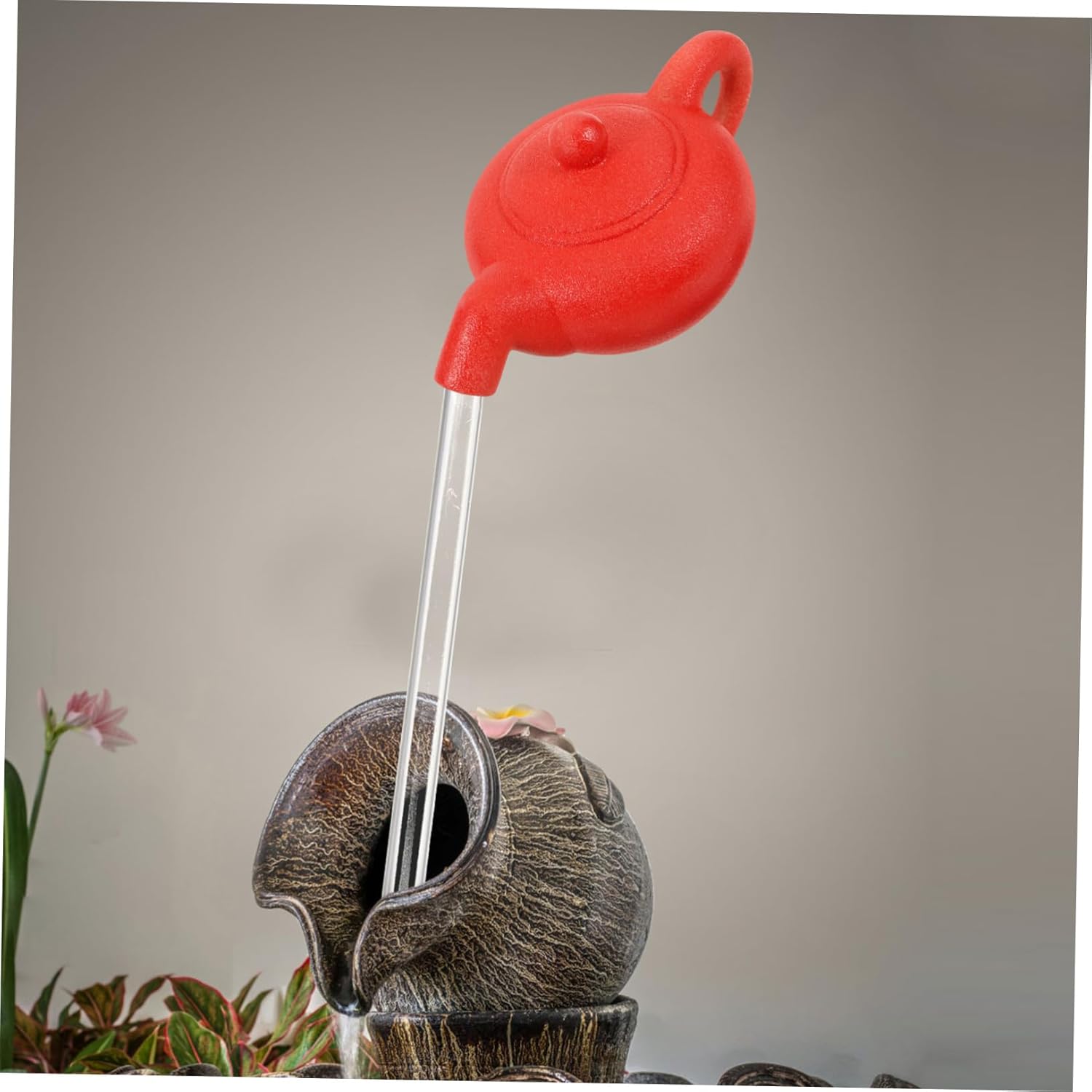 Happyyami Floating Teapot Waterfall Tabletop Fountain