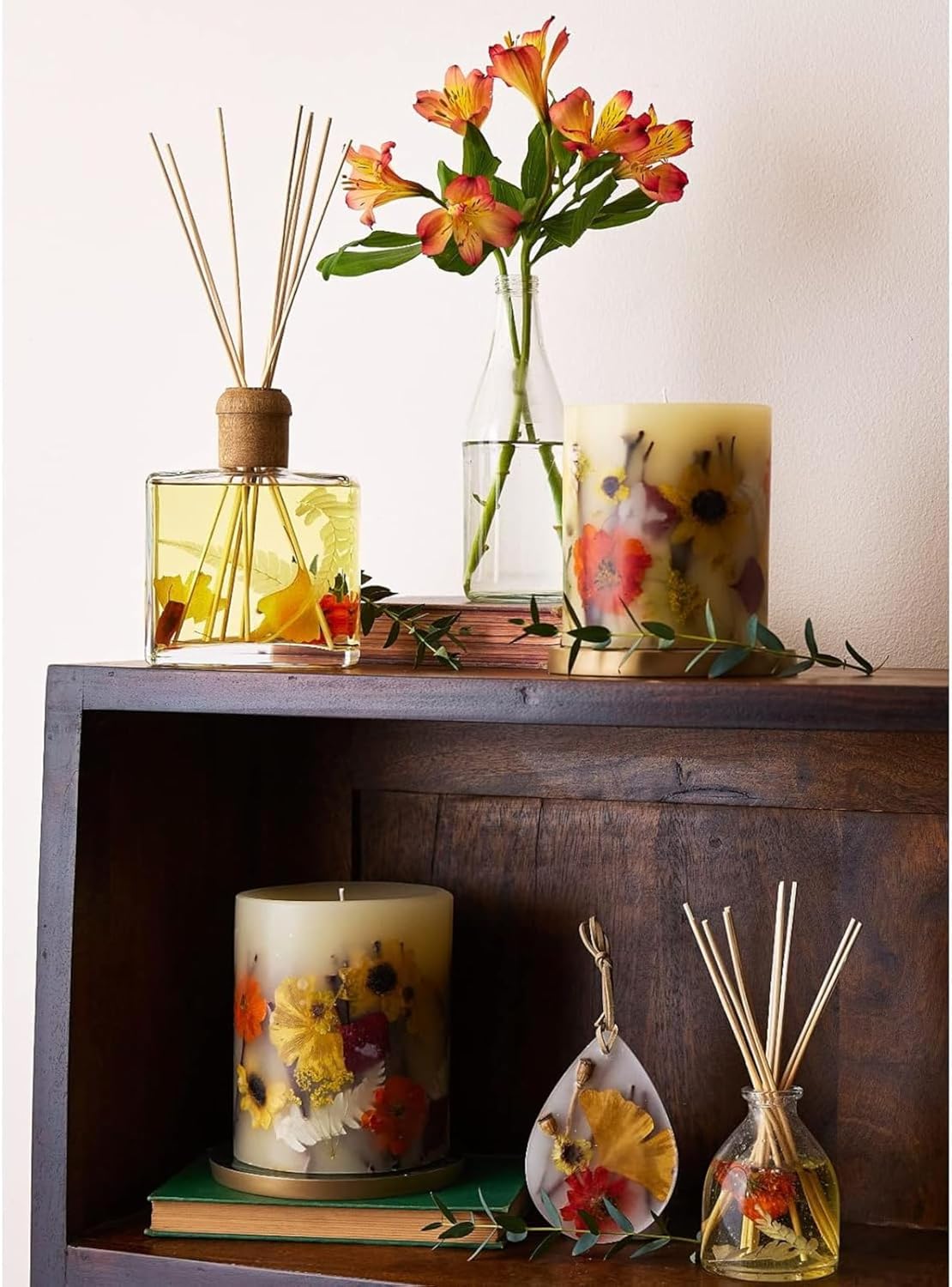 Rosy Rings Botanical Reed Diffuser Honey Tobacco