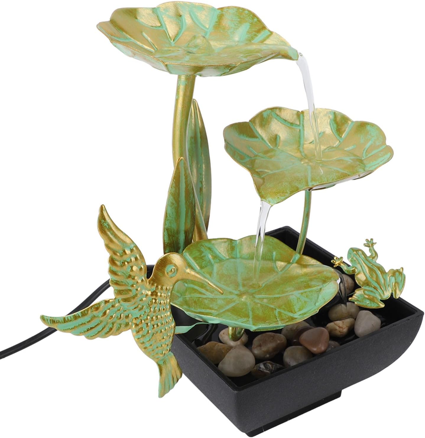 Zen Water Fountain USB Powered Desk Fountain for Office