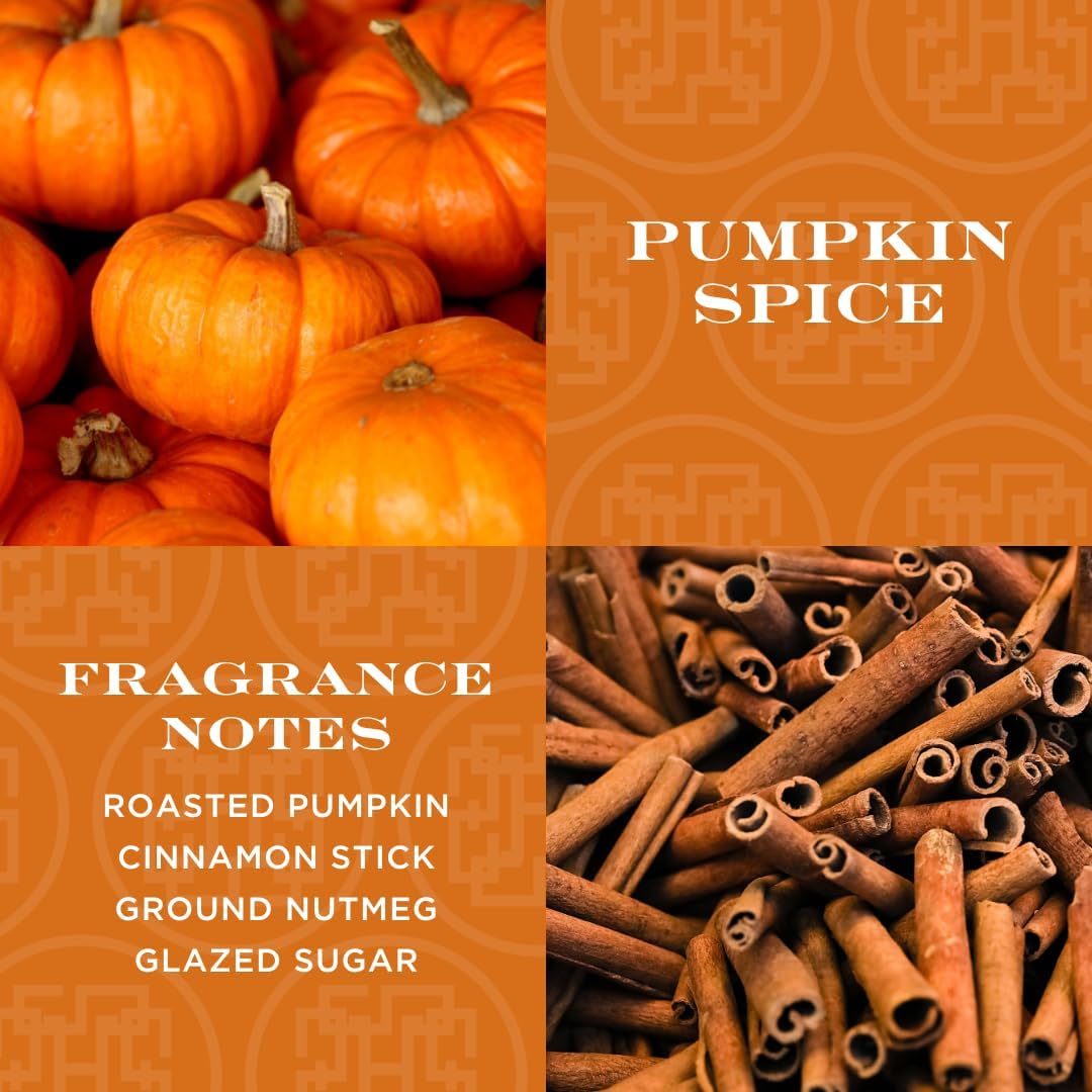 HomeWorx Pumpkin Spice Reed Diffuser Set
