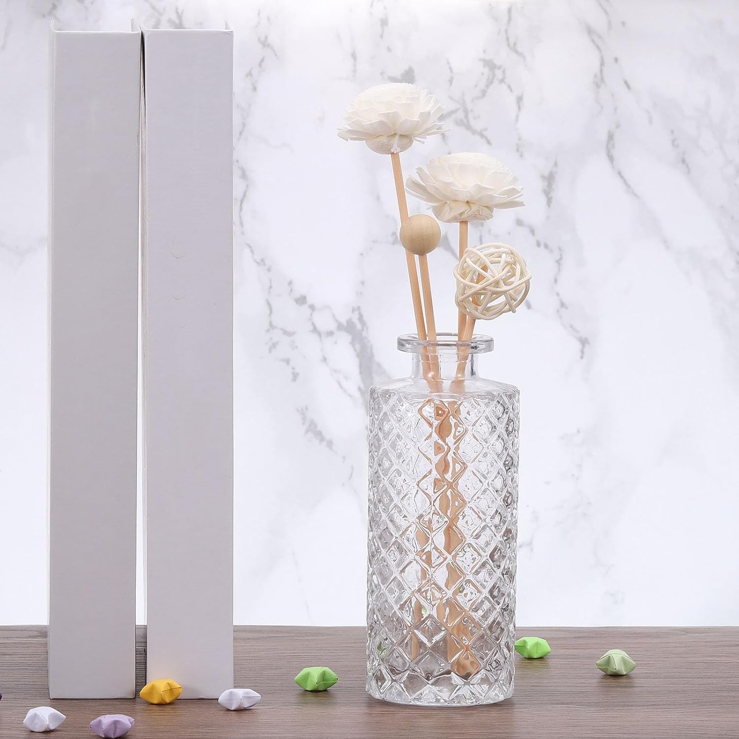 PATIKIL 30cm Reed Diffuser Stick Set 50 Pack