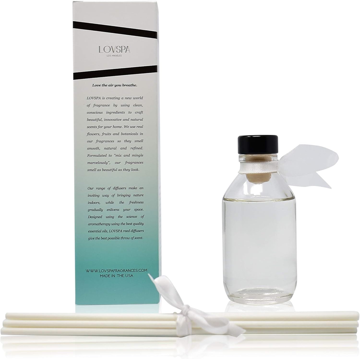 LOVSPA Summer Linen Reed Diffuser Refill Bundle 4 oz