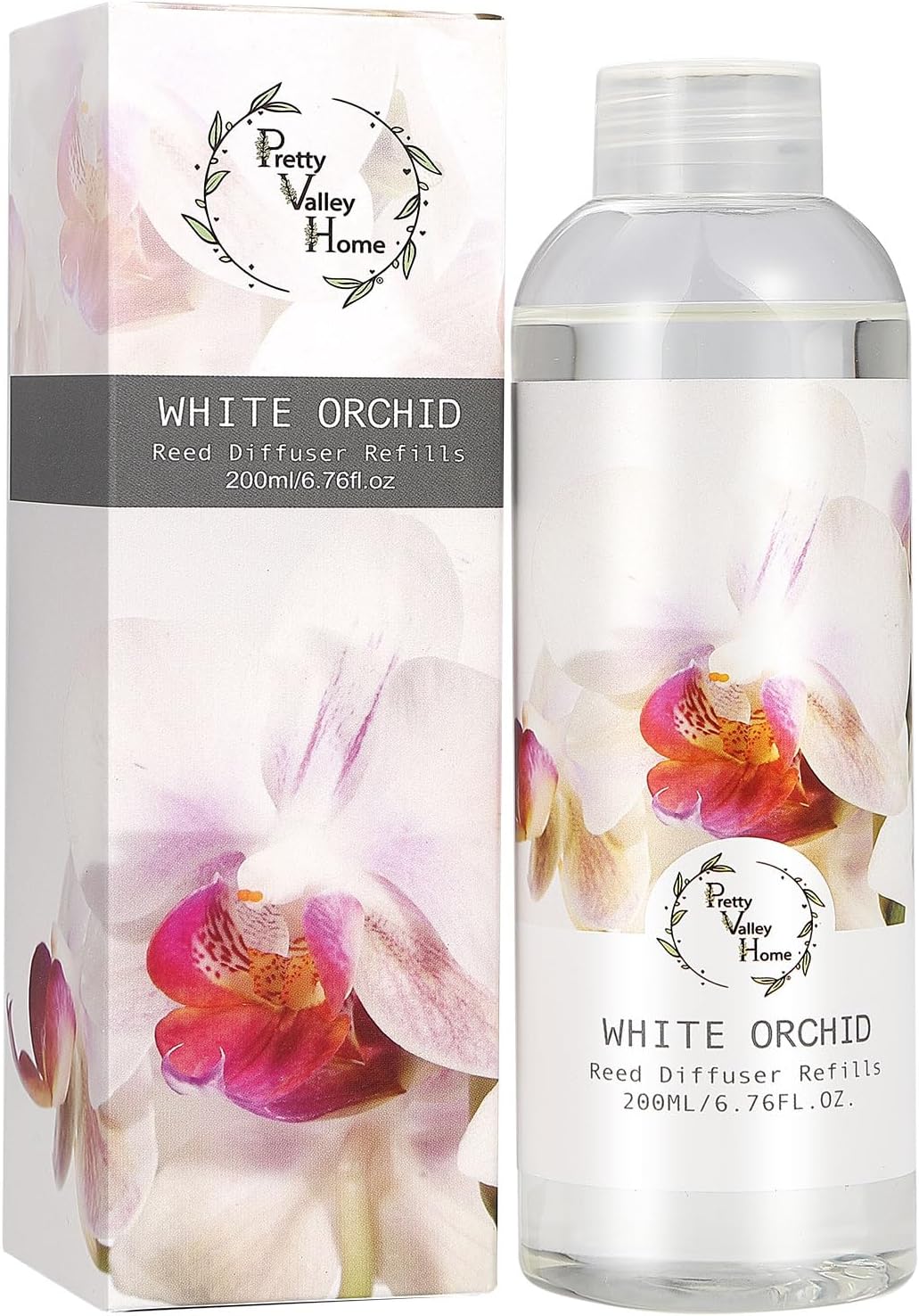 White Orchid Reed Diffuser Refill for Pretty Valley