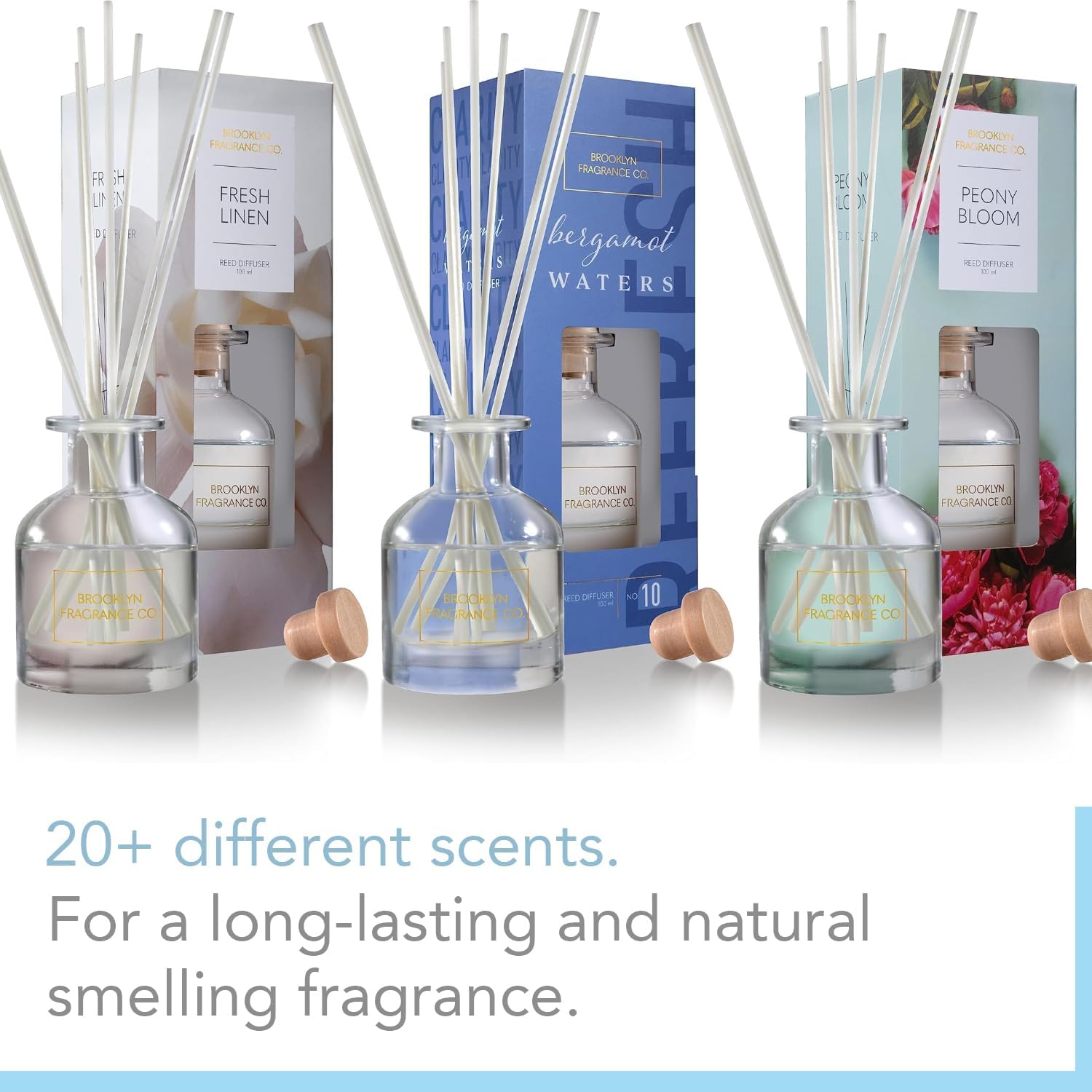 Brooklyn Fragrance Co Expressive Scent Reed Diffuser Set