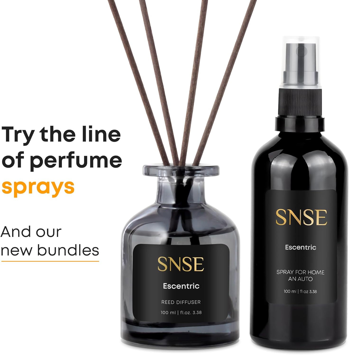 SNSE Baccarat Rouge Reed Diffuser Luxury Aroma Set