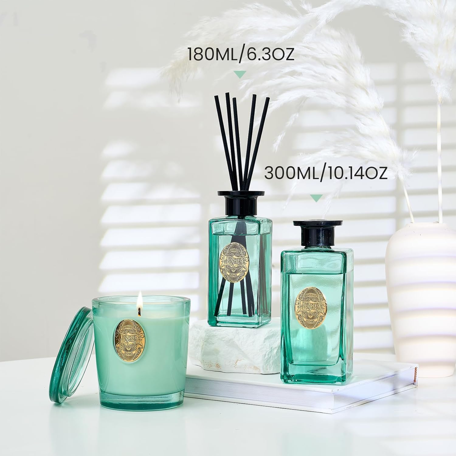 MSENSE 1014 oz Large Reed Diffuser Set 1