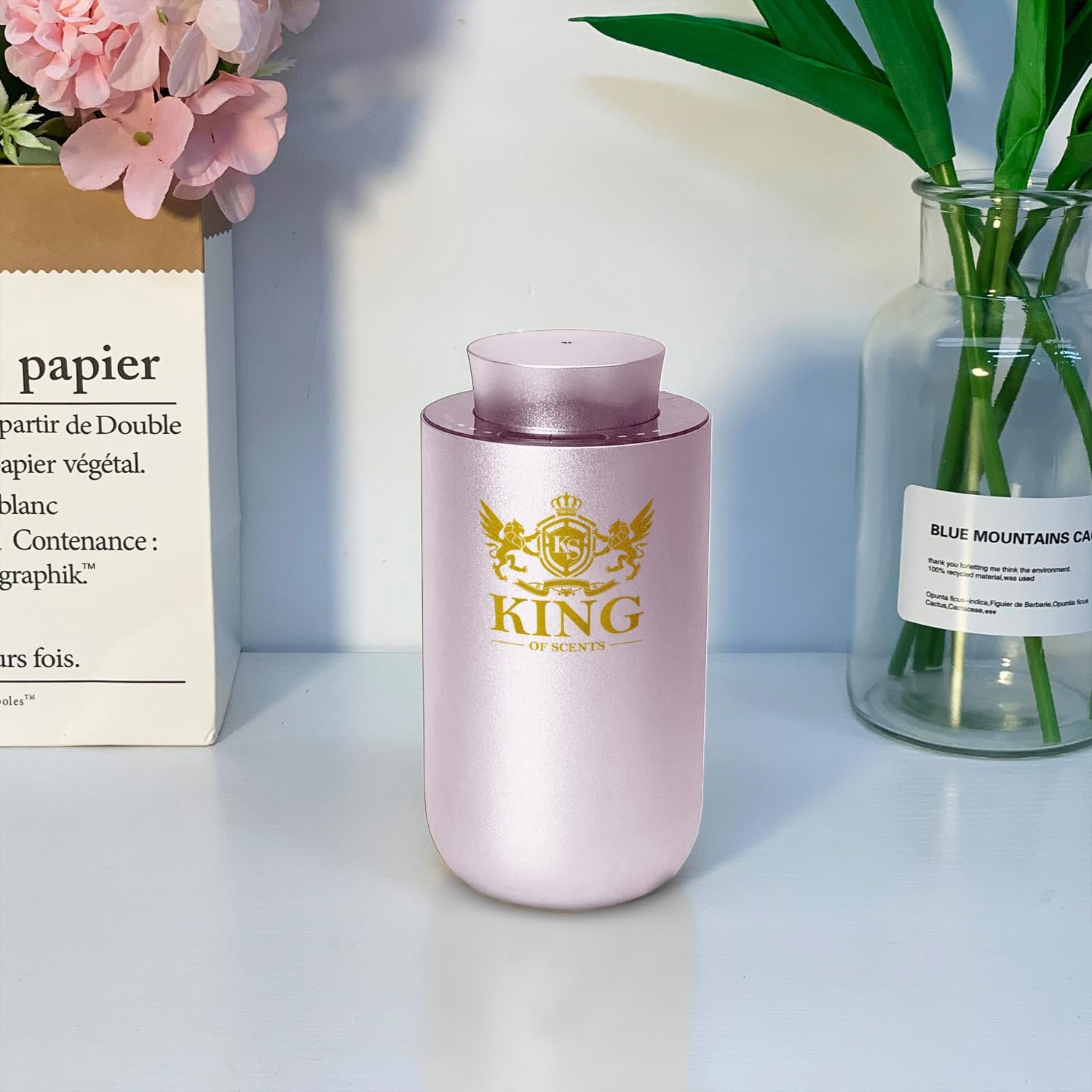KING OF SCENTS Car Diffuser Pink Large Room