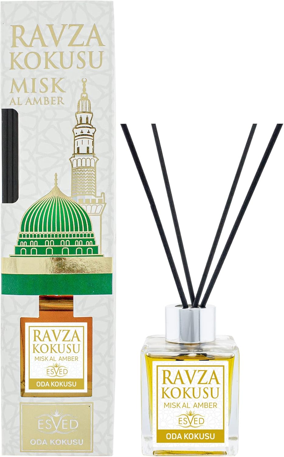 Ravza Reed Diffuser 34 Fl Oz - 100ml Arabic Scent
