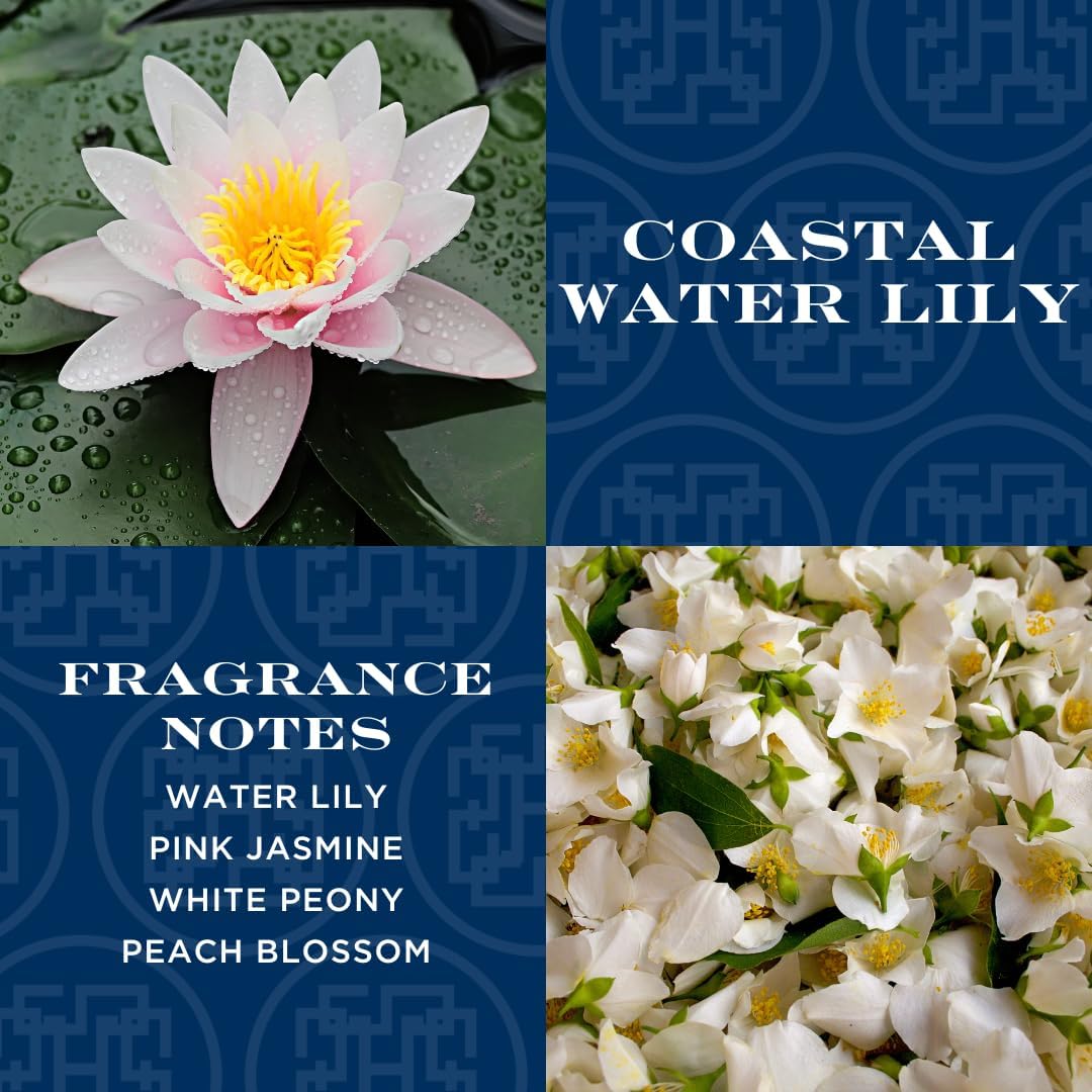 HomeWorx Coastal Water Lily Reed Diffuser Set