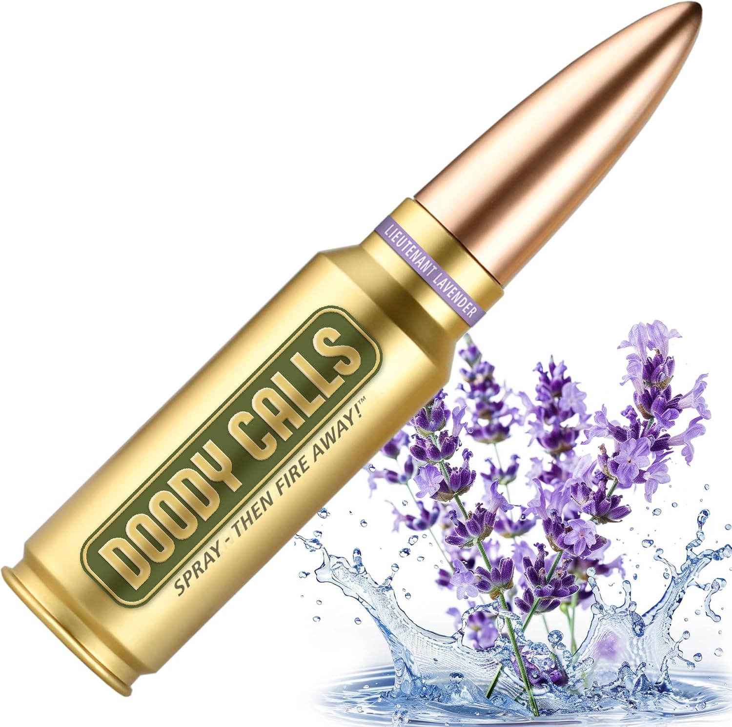 DOODY CALLS Toilet Spray Lavender Scent 4 Fl Oz