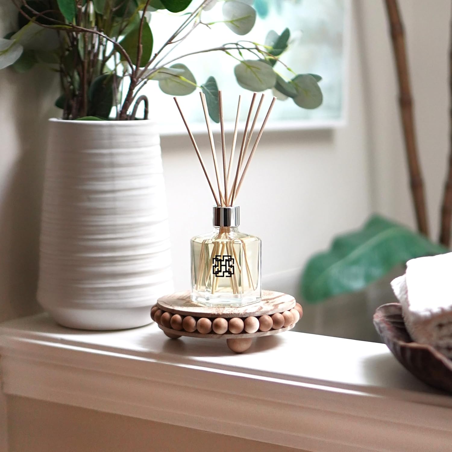 HomeWorx Hot Cider Donut Reed Diffuser Set