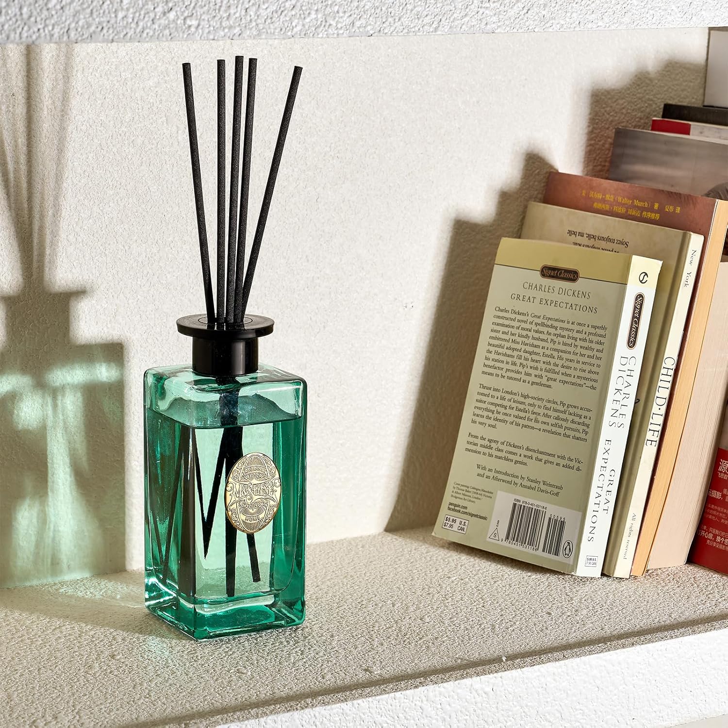 MSENSE 1014 oz Large Reed Diffuser Set 1