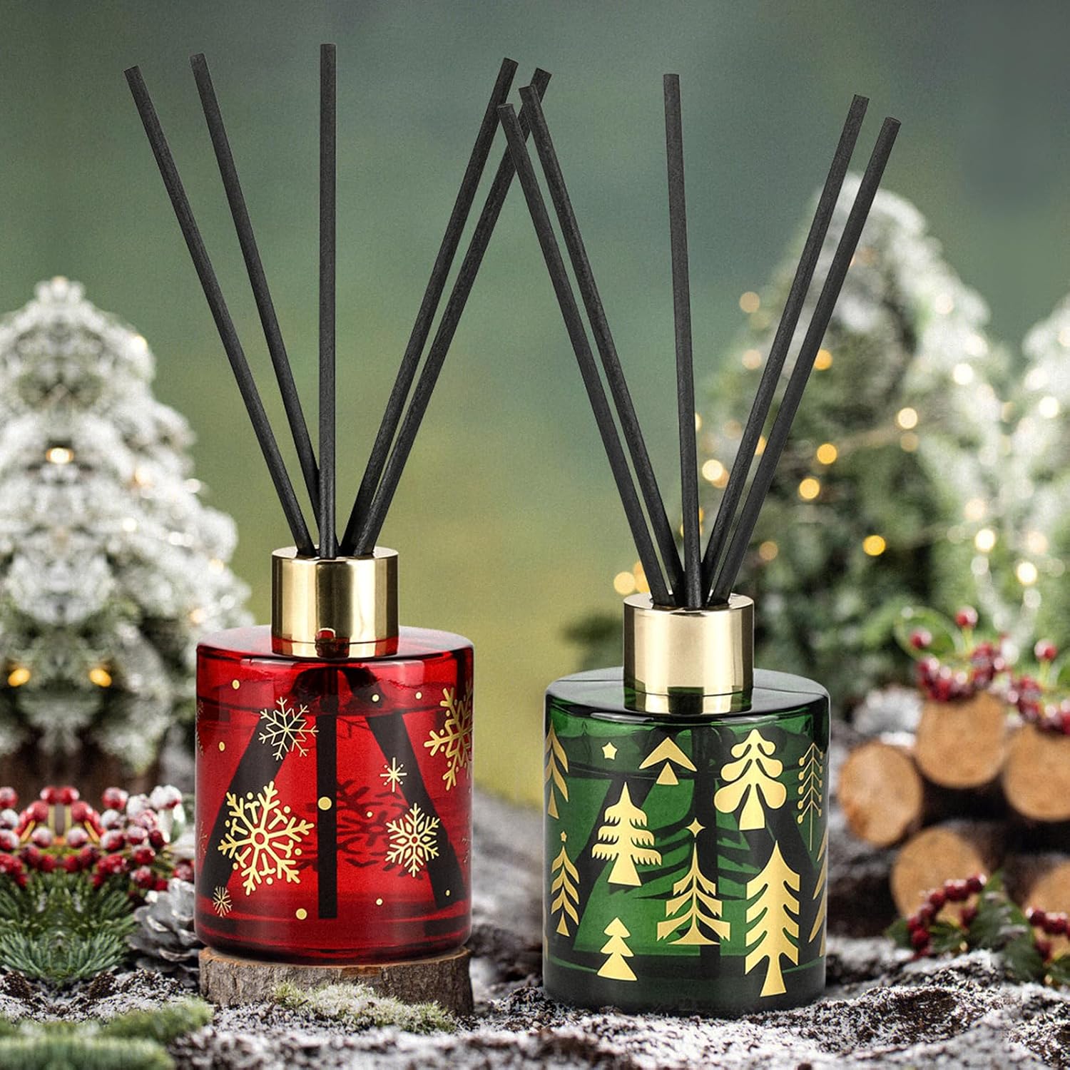 Brakula Reed Diffuser Set with 2 Scents