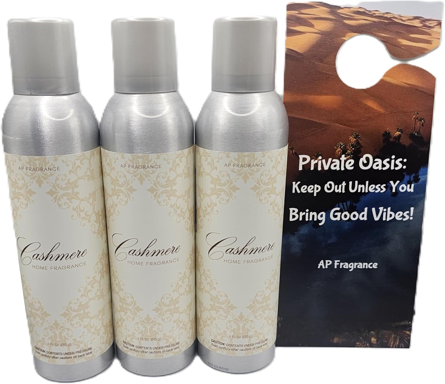 Belfair Oaks Cashmere FreshRevive Air Freshener Spray Pack of 3