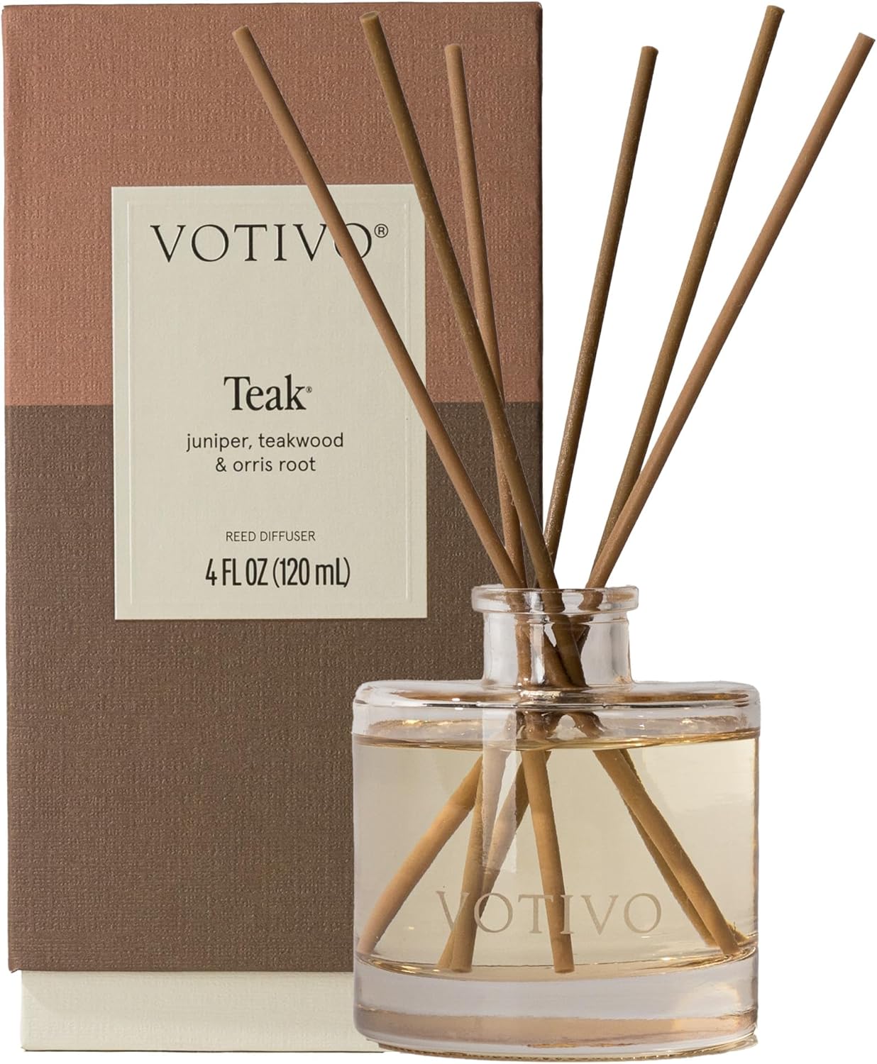 Votivo Teak Signature Reed Diffuser 4 oz