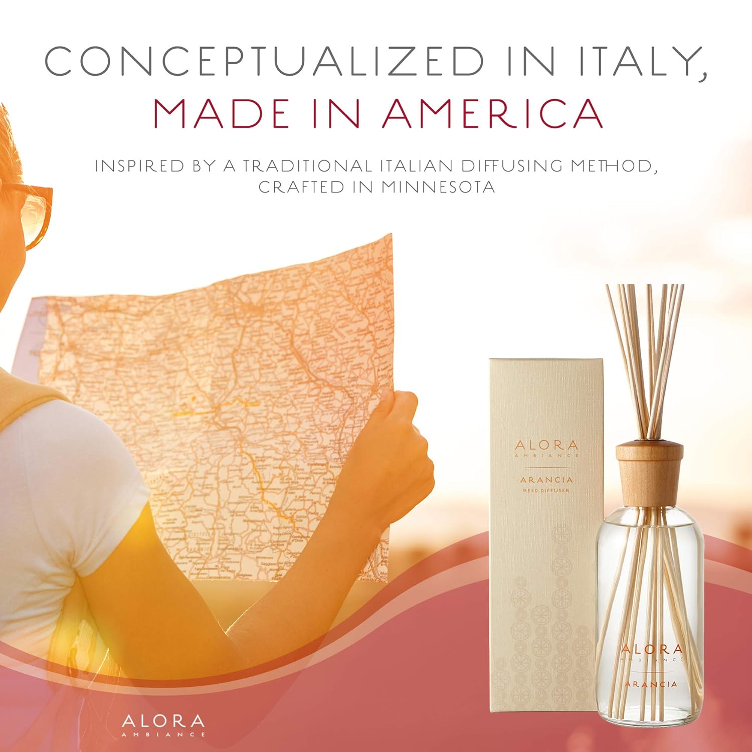 Alora Ambiance Arancia Reed Diffuser 16oz