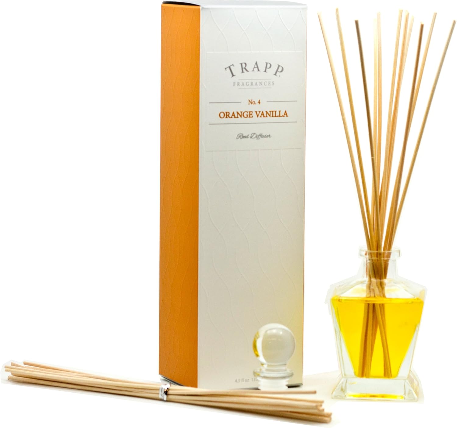 Trapp Ambiance Reed Diffuser Set Orange Vanilla