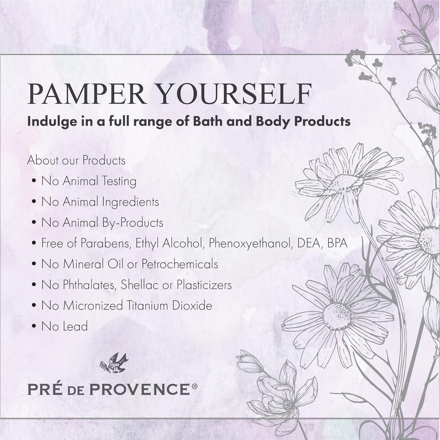Pre de Provence Provincial Lavender Collection Calming Scent for Home