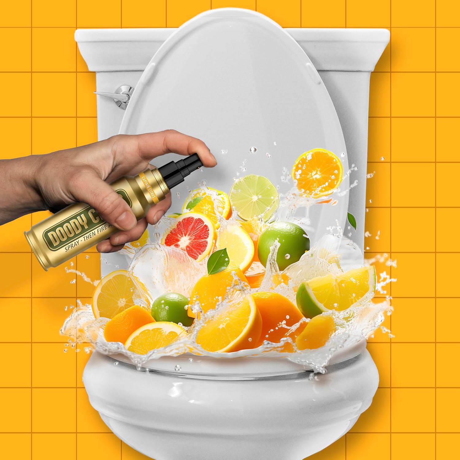DOODY CALLS Toilet Spray - Odor Eliminator Bathroom Air Freshener Great Gift