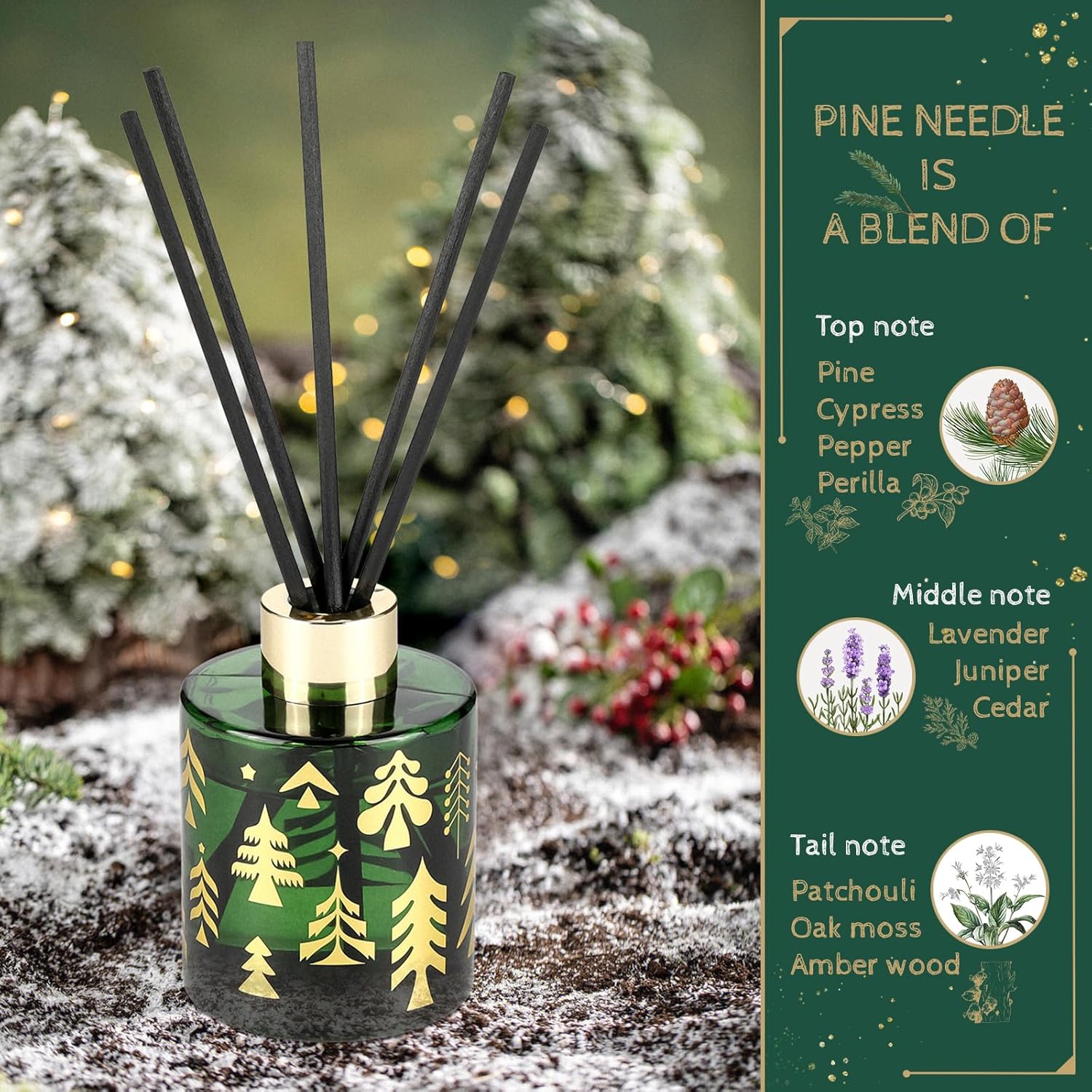 Brakula Reed Diffuser Set with 2 Scents