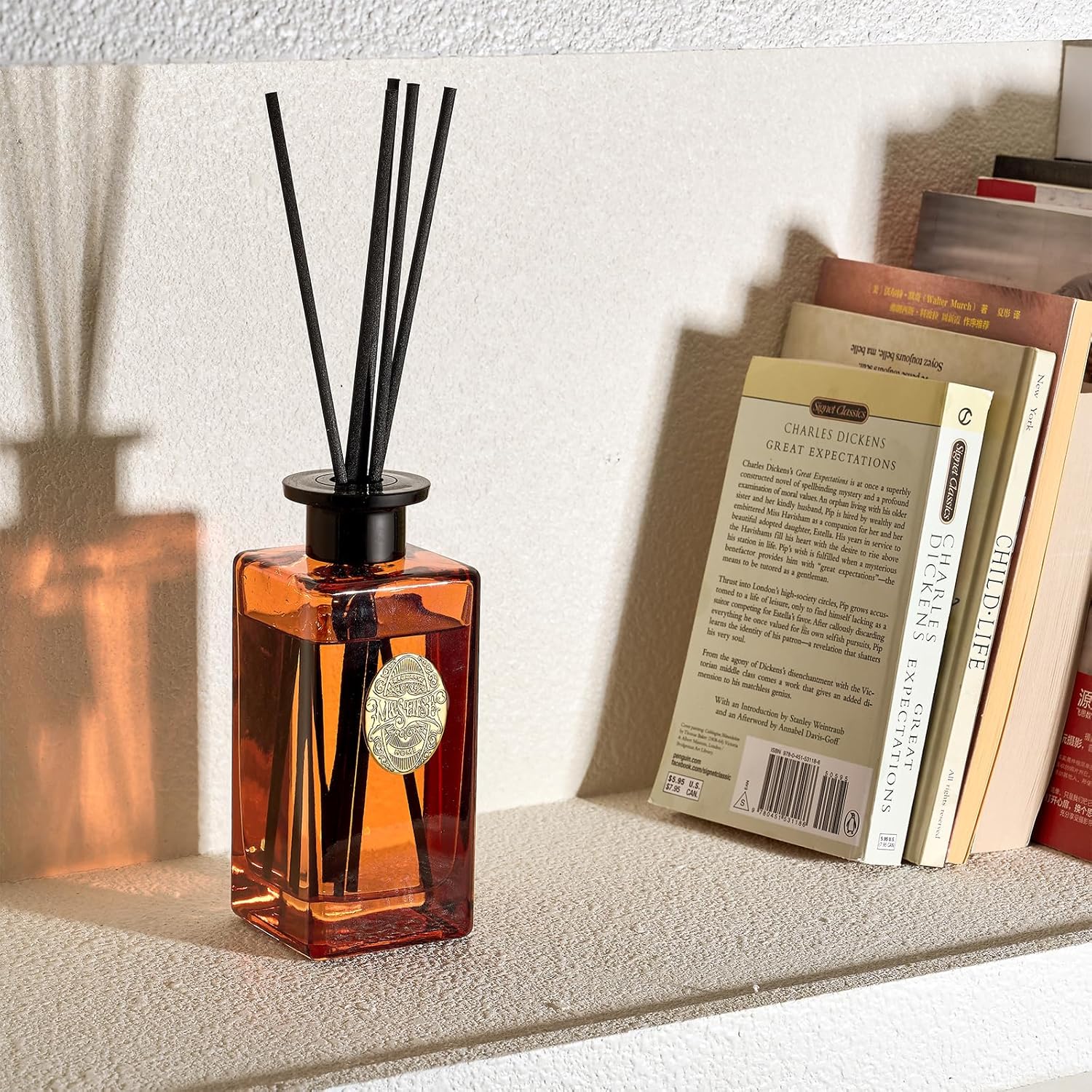 MSENSE 1014 Oz Large Reed Diffuser Set